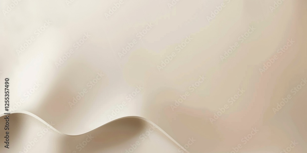 Poster a refined minimalist design on a light beige background, clean lines and subtle gradients, modern mi