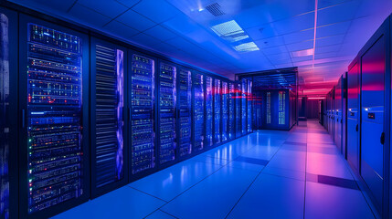 Exploring the Digital Core: A Glimpse into a Modern Data Center