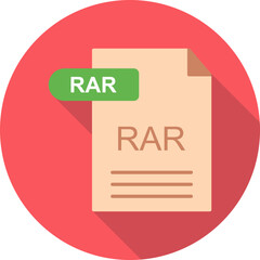 RAR Vector Icon