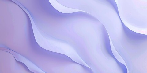 Obraz premium A refined minimalist design with a light periwinkle background, Subtle shapes and smooth gradients, Modern minimalist style