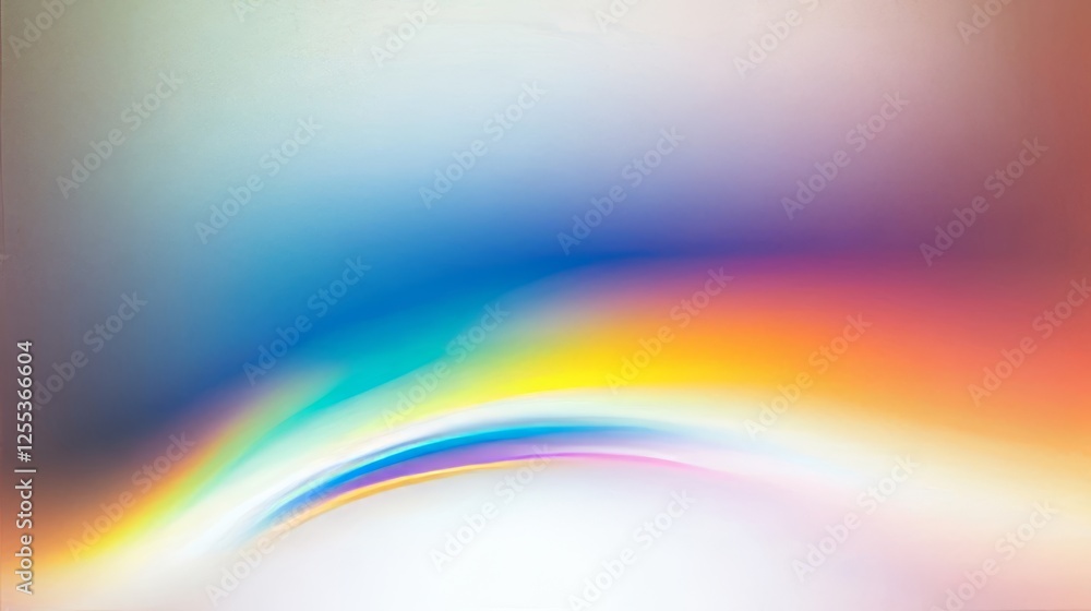 Aufkleber abstract spectrum of colors with gradients and hues creates a unique visual texture