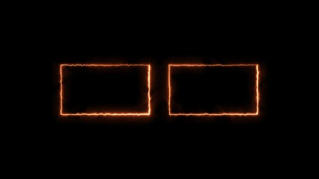 Animated YouTube end screen "Thanks for Watching" message, customizable background for content creators, video outro design, 