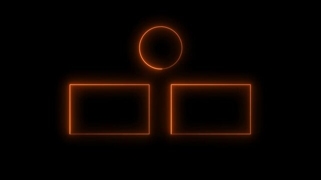 Animated YouTube end screen "Thanks for Watching" message, customizable background for content creators, video outro design, 