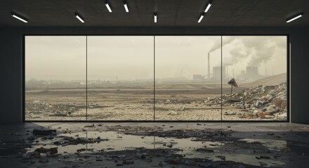 Contrasting Realities: The Studio and Environmental Pollution8