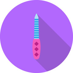 Nail File Vector Icon