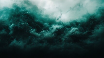 Dark stormy clouds, ominous sky, nature background