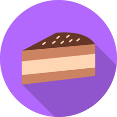 Cake Slice Vector Icon