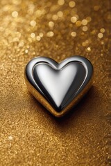 Fototapeta premium heart, love, valentine, symbol, romance, shape, day, red, valentines, sweet, romantic, decoration, isolated, holiday, texture, food, gift, brown, wedding, shiny, celebration, passion