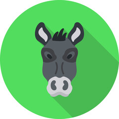 Donkey Vector Icon