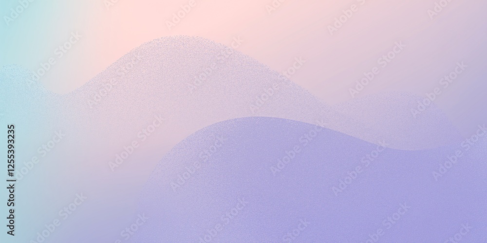 Aufkleber pastel dreamscape: soft gradient textures. a serene abstract image featuring soft gradients of paste