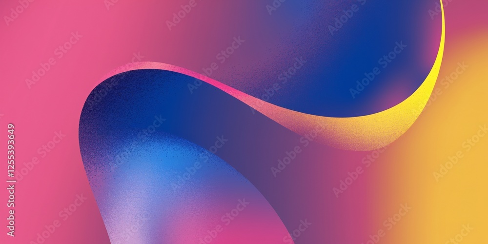 Aufkleber pastel dreamscape: soft gradient textures. a serene abstract image featuring soft gradients of paste