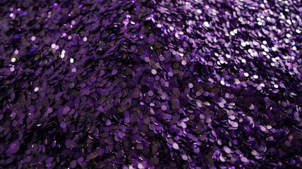 Shimmery Purple Confetti Abstract Background - Versatile Design for Parties, Christmas, and Special Events