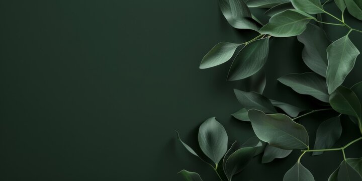 A sophisticated minimalist design on a deep forest green background, Minimalist typography and clean lines, Modern minimalist style