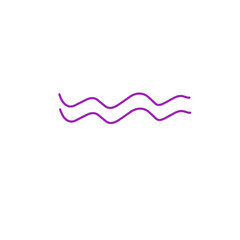 purple wave line