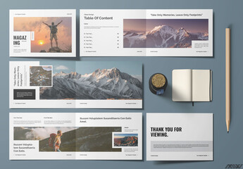 Tour Magazine Template