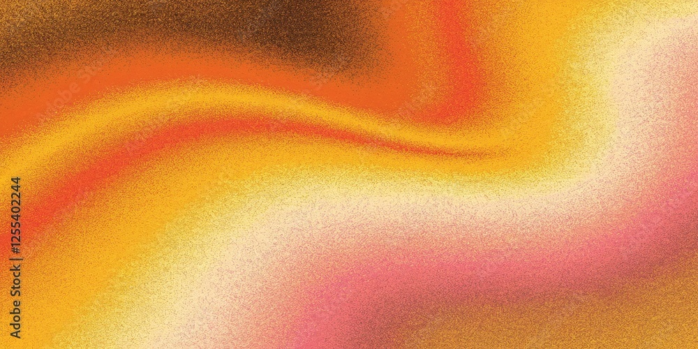 Aufkleber vibrant gradient: warm textured abstract. an abstract image featuring a vibrant gradient of warm col