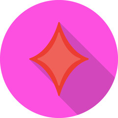 Obraz premium Diamond Vector Icon