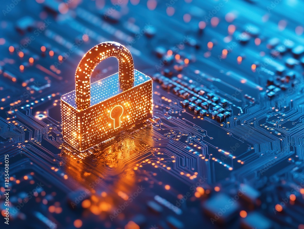 Poster digital security: data protection on circuit boards