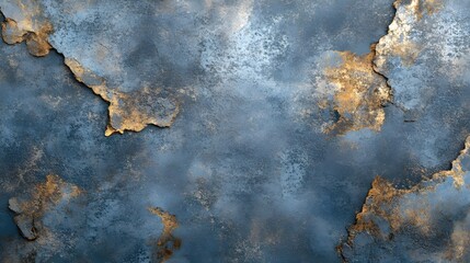 Elegant textured backdrop with gold accents and blue hues creating a luxurious artistic canvas