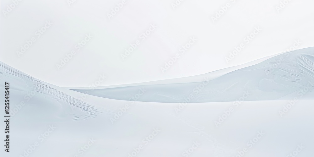 Poster An abstract minimalist artwork with a stark white backdrop, Abstract shapes and lines in a minimalist composition, Modern minimalist style