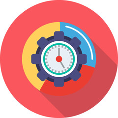 Time Management Vector Icon