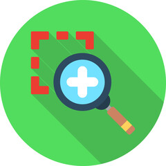 Obraz premium Zoom In Vector Icon