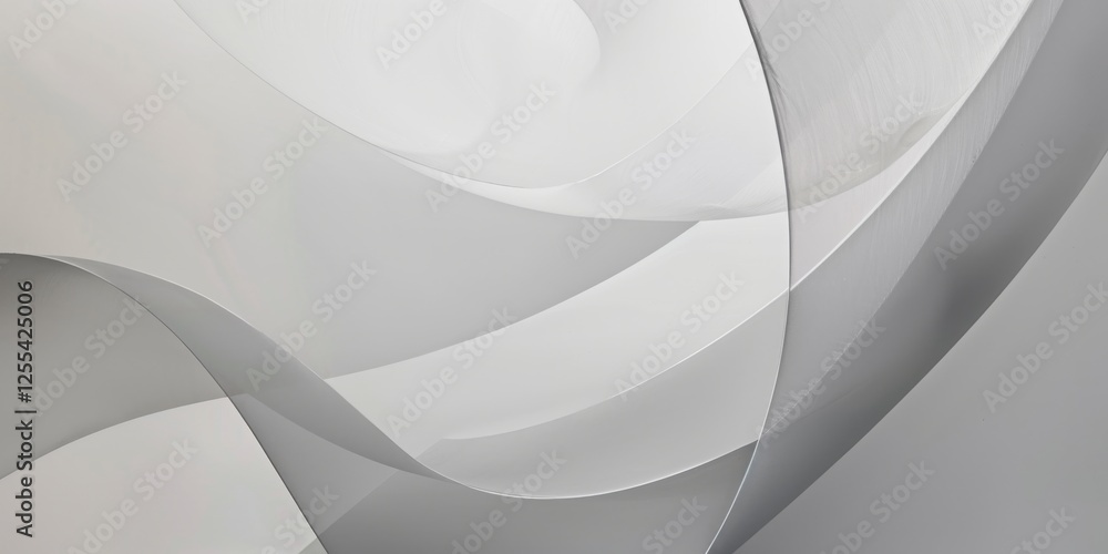 Poster An abstract minimalist design featuring a soft gray backdrop, Abstract forms and minimalist abstraction, Abstract minimalist style