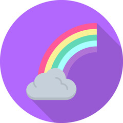 Rainbow Vector Icon