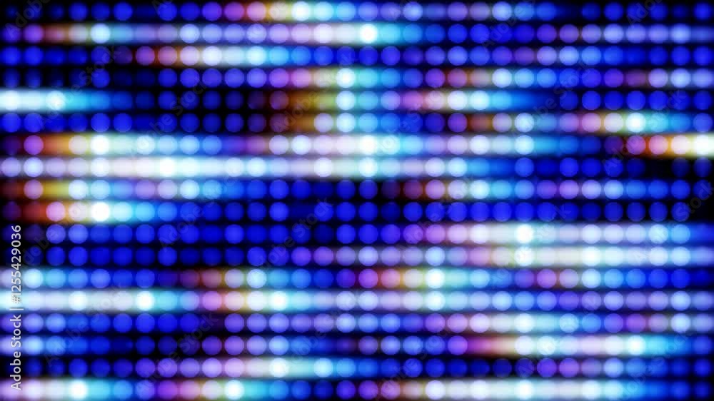 Poster bright, swirling patterns of blue and purple lights create a captivating visual effect, drawing view