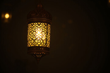 The Radiance of Faith: A Ramadan Lantern's Glow