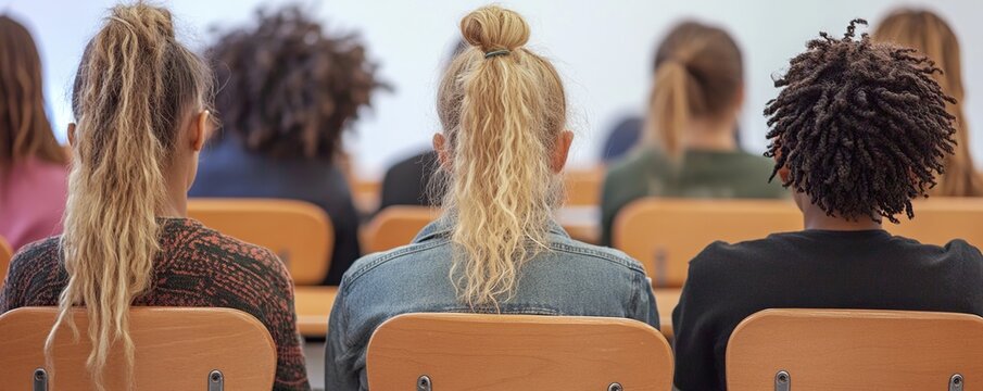 Classroom Students Learning Attentively