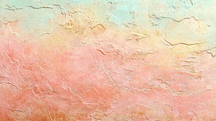 Fototapeta premium Abstract Textured Background with Soft Pastel Shades of Pink and Blue
