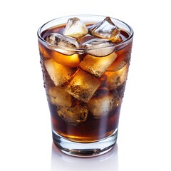 cola with ice