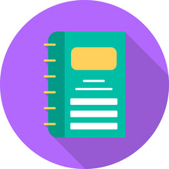 Notebook Vector Icon