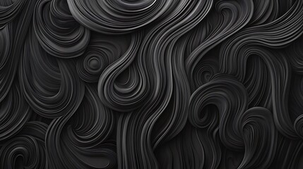 Obraz premium Abstract dark swirls, texture background