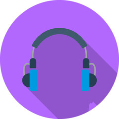 Unique Headphones Vector Icon