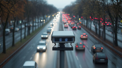 Mobile speed cameras reveal most drivers exceed speed limits, with unnoticed detection devices, disrupting traffic order.