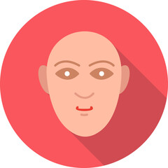 Human Face Vector Icon