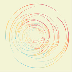 Vector images with stripes of different colors