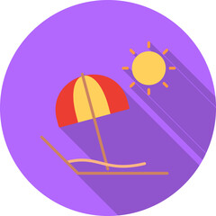 Beach Vector Icon