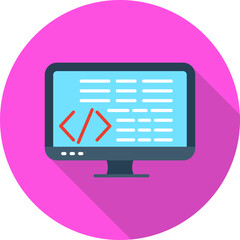 Coding Vector Icon
