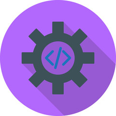 Unique Code Optimization Vector Icon