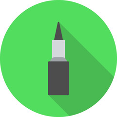 Kajal cosmetics Vector Icon