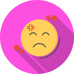 Dissapointment Vector Icon