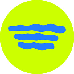 Fluorescent Neon Icons: Abstract and Modern Symbols, Handmade icon buttons