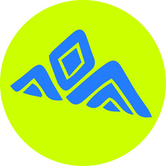 Fluorescent Neon Icons: Abstract and Modern Symbols, Handmade icon buttons