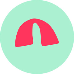 Fluorescent Neon Icons: Abstract and Modern Symbols, Handmade icon buttons