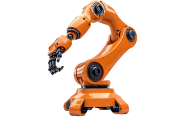 Implementing Robotic Automation in Industry: Key Strategies for Success Isolated on Transparent Background