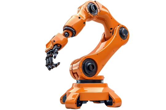 Implementing Robotic Automation in Industry: Key Strategies for Success Isolated on Transparent Background