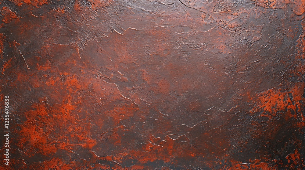 Poster a textured surface featuring deep red and dark brown tones, creating an abstract, artistic appearanc